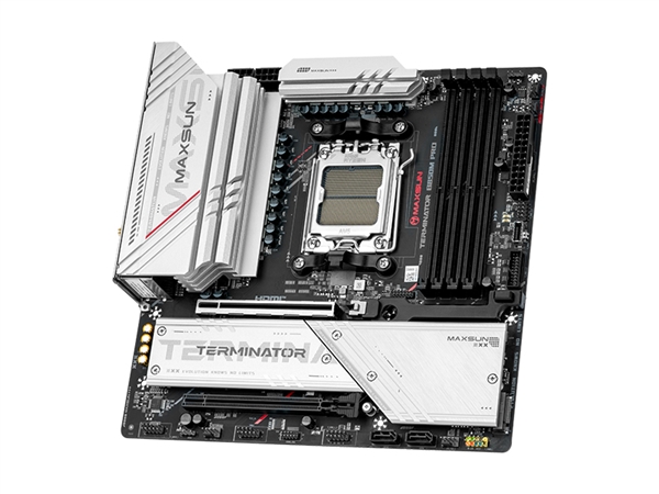 AMD平臺新選擇！銘瑄終結(jié)者B850M PRO WIFI上線相供電(圖1)